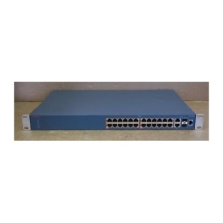 Avaya ETHERNET ROUTING SWITCH 3526T WITH 24 10/100 PORTS,2 COMBO 10/10